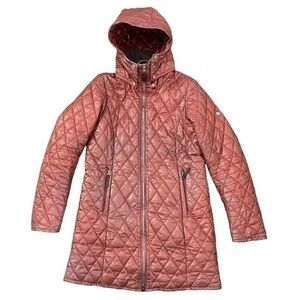 Obermeyer Thermore Thermal Insulated Quilted Puffer Hooded Parka Jacket
